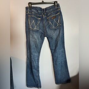 Wrangler Women's Boot Cut Jeans - Dark Blue